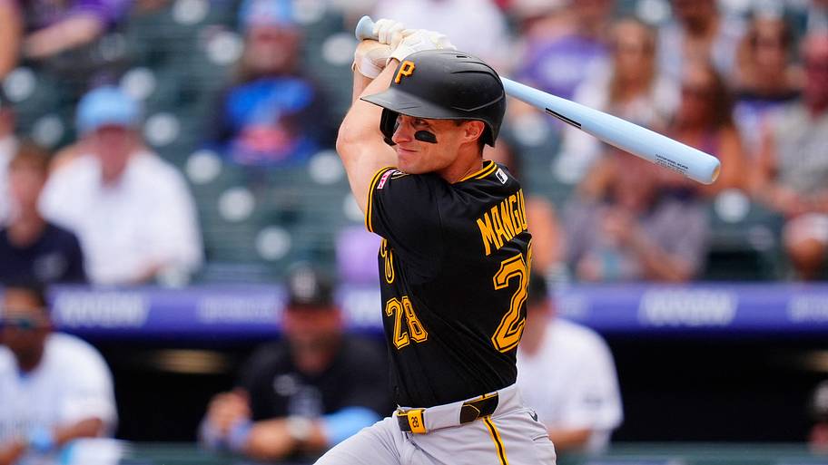 Pirates' Jake Mangum suffers injury before Yankees game