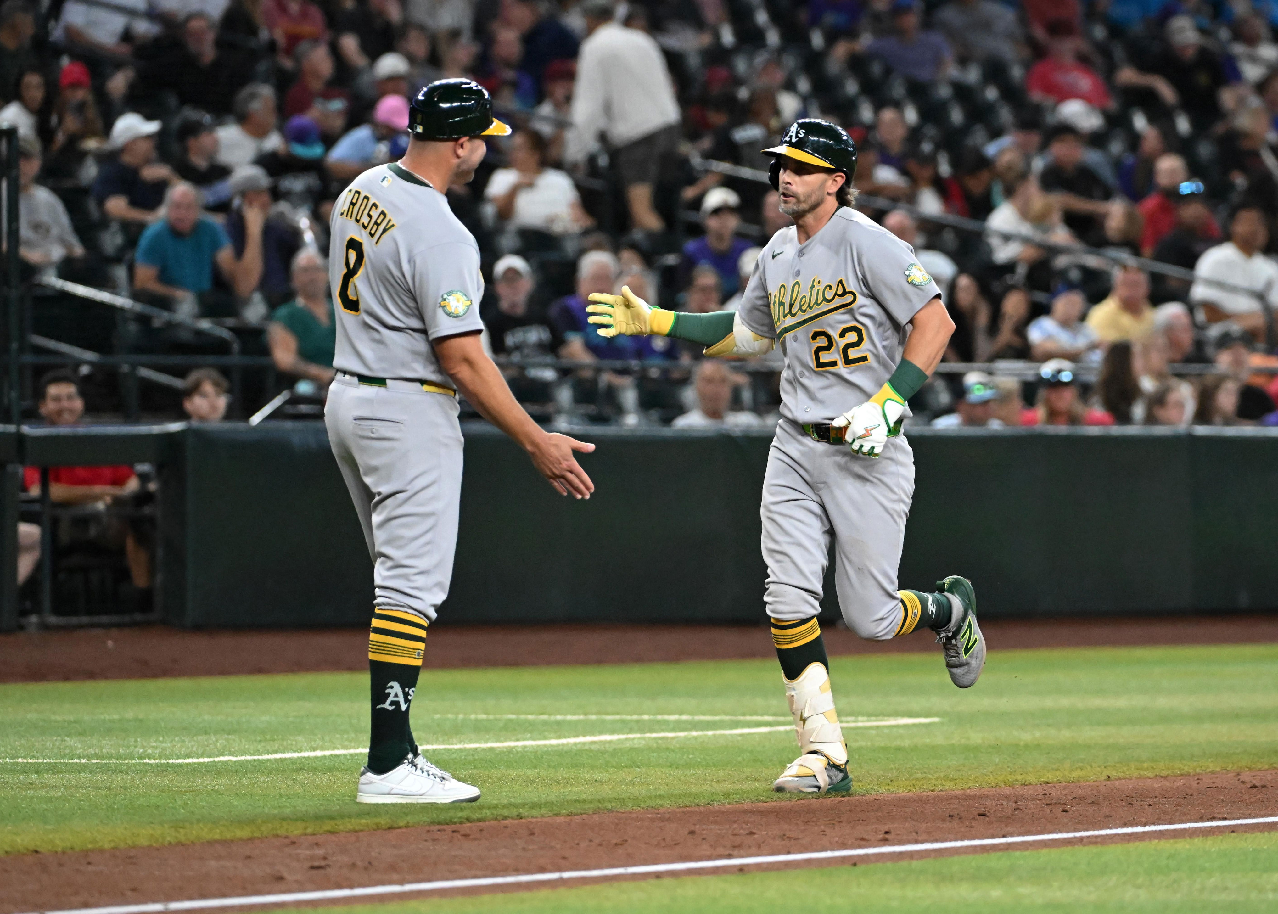 A’s drop series finale in a big way, 15-5 to the Diamondbacks