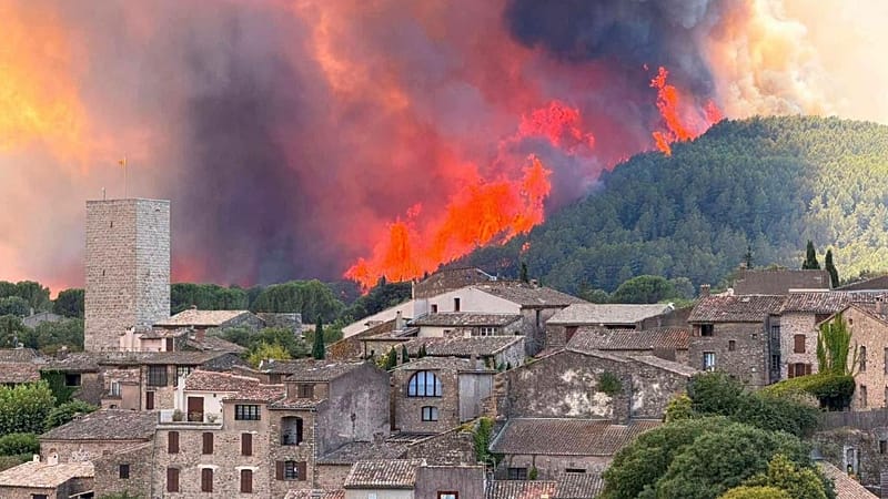Euronews in Cotignac: How a historic French village survived a night of wildfire