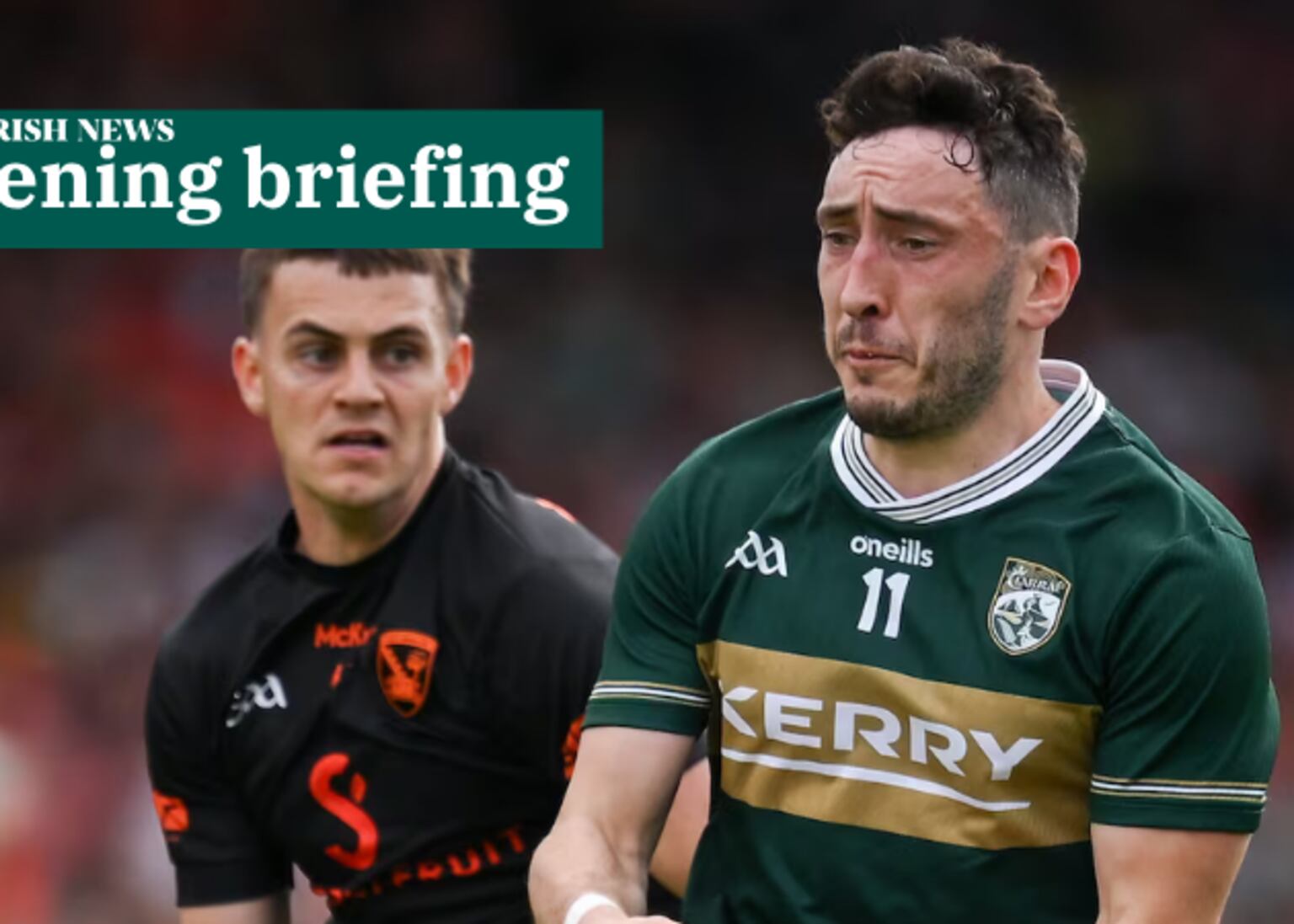 Evening briefing: Belfast business owner’s Fleadh warning, NI fashion designer’s Dublin Dior date, Kerry’s All-Ireland squad unpacked