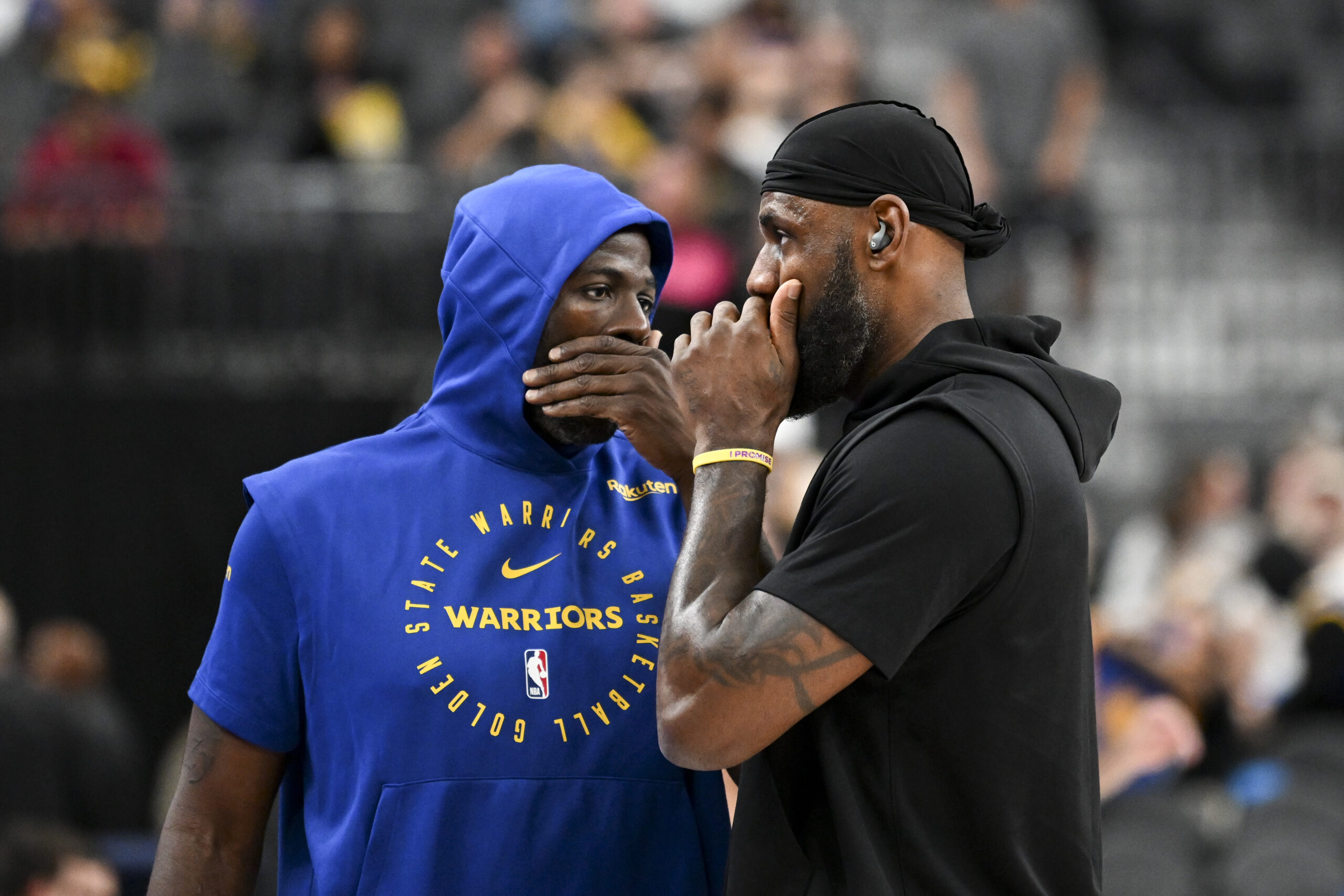 NBA: Preseason-Golden State Warriors at Los Angeles Lakers