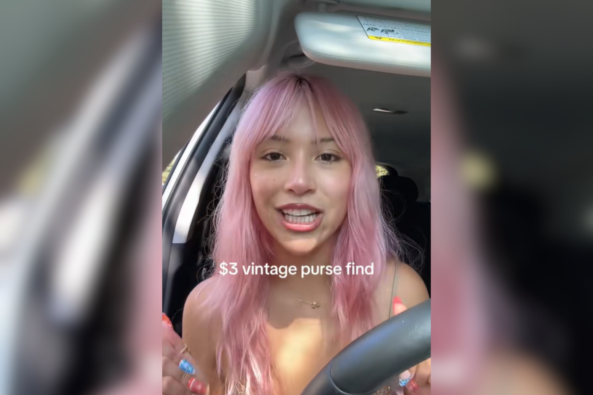 Woman finds vintage purse at yard sale—can't cope with how much it cost