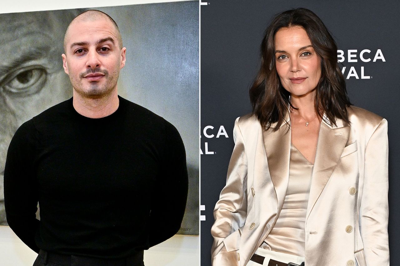 Jason Bard Yarmosky on January 24, 2026 in East Hampton, New York; Katie Holmes on June 01, 2026 in New York City.