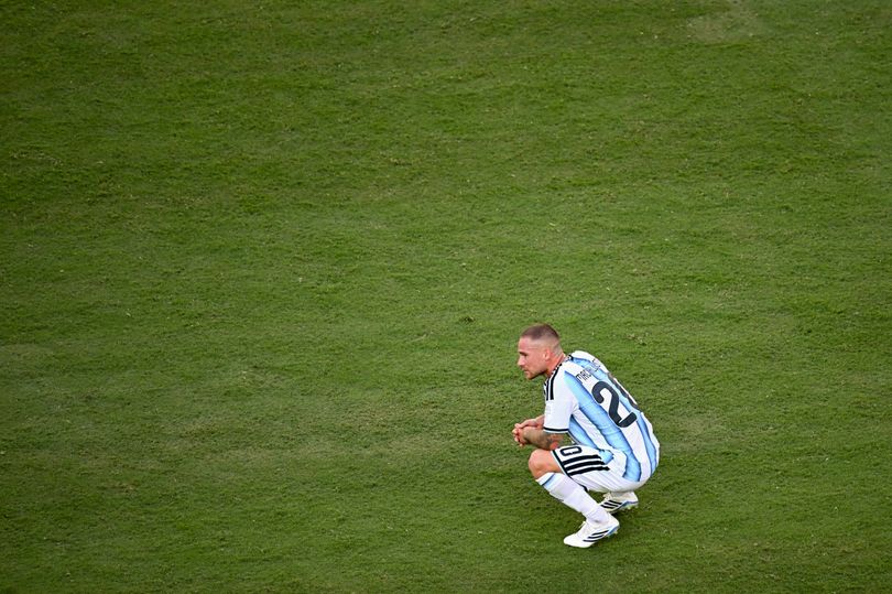 Mac Allister said those 'mocking or rejoicing in our pain' are helping them 'feel more and more proud to be Argentinian every day'