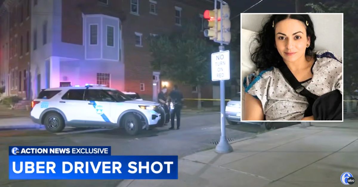 Uber driver waiting for passenger approached by gunman and shot when she steps on the gas, cops say