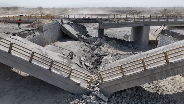 Iran accuses the U.S. of striking infrastructure in Hormozgan Province
