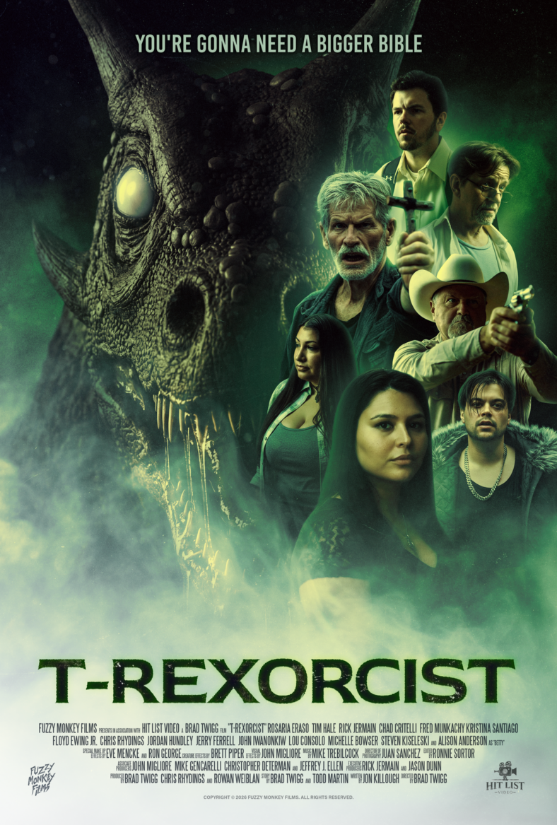 A T-Rex Gets Possessed in ‘T-Rexorcist’, from the Creators of ‘Crackoon’
