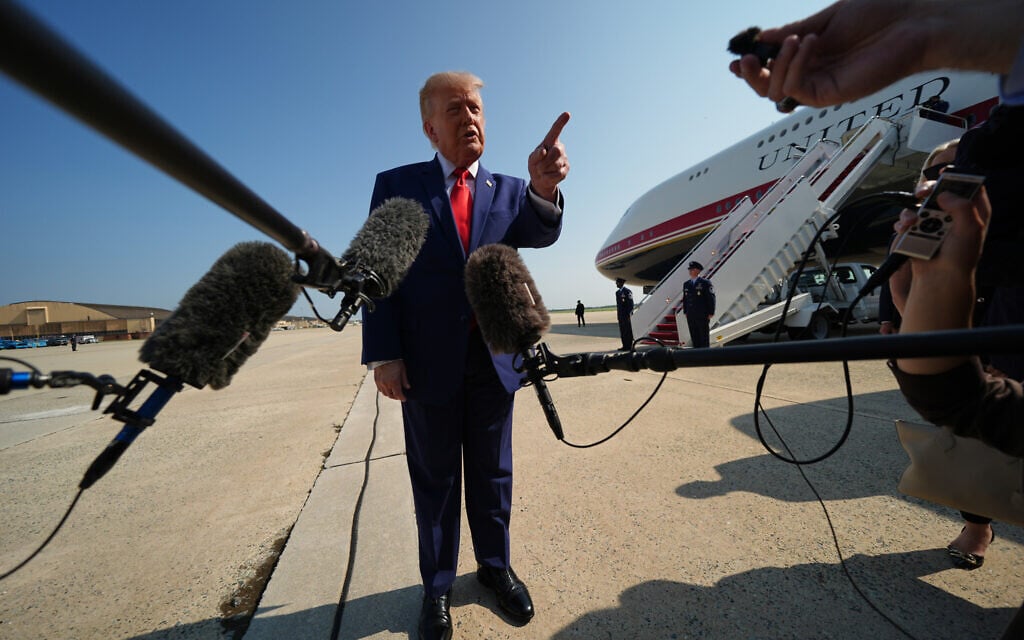 Trump escalates threats to Iran’s infrastructure, as US said readying to use heavy bombers