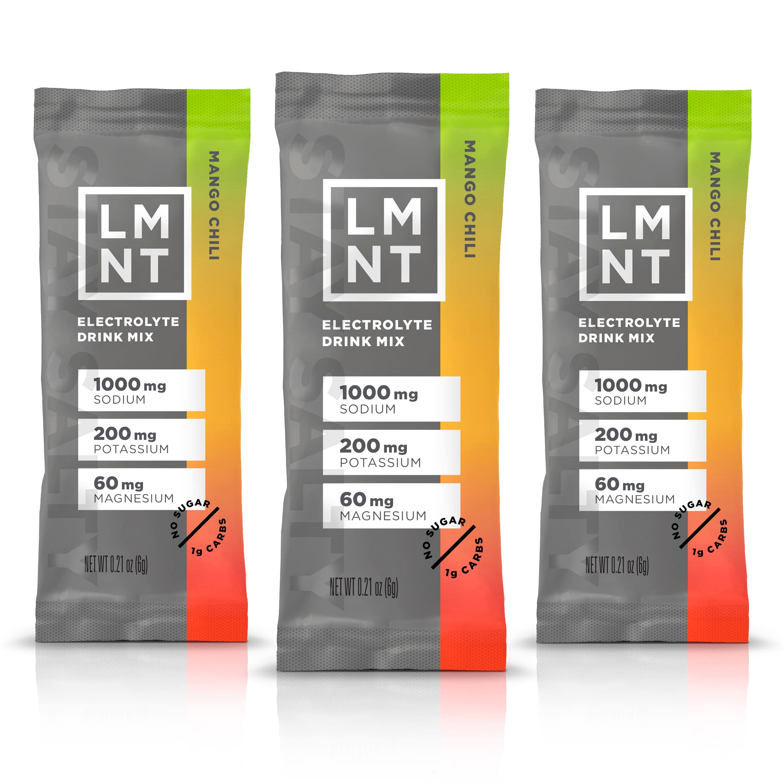 LMNT Electrolyte Drink Mix, Mango Chili, 30 Count