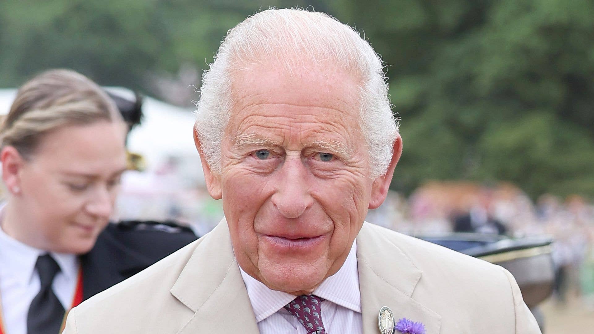King Charles' priceless reaction when told he looks just like his late mother Queen Elizabeth II