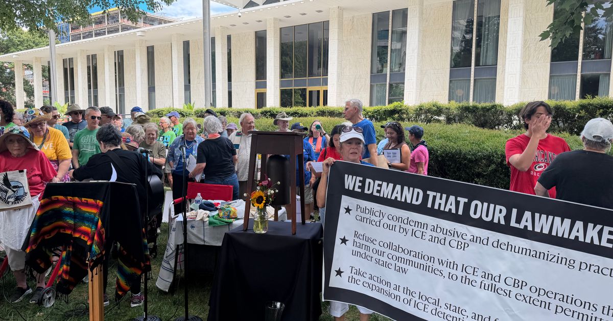 Anti-ICE protesters tell NC lawmakers 'we will not go back'