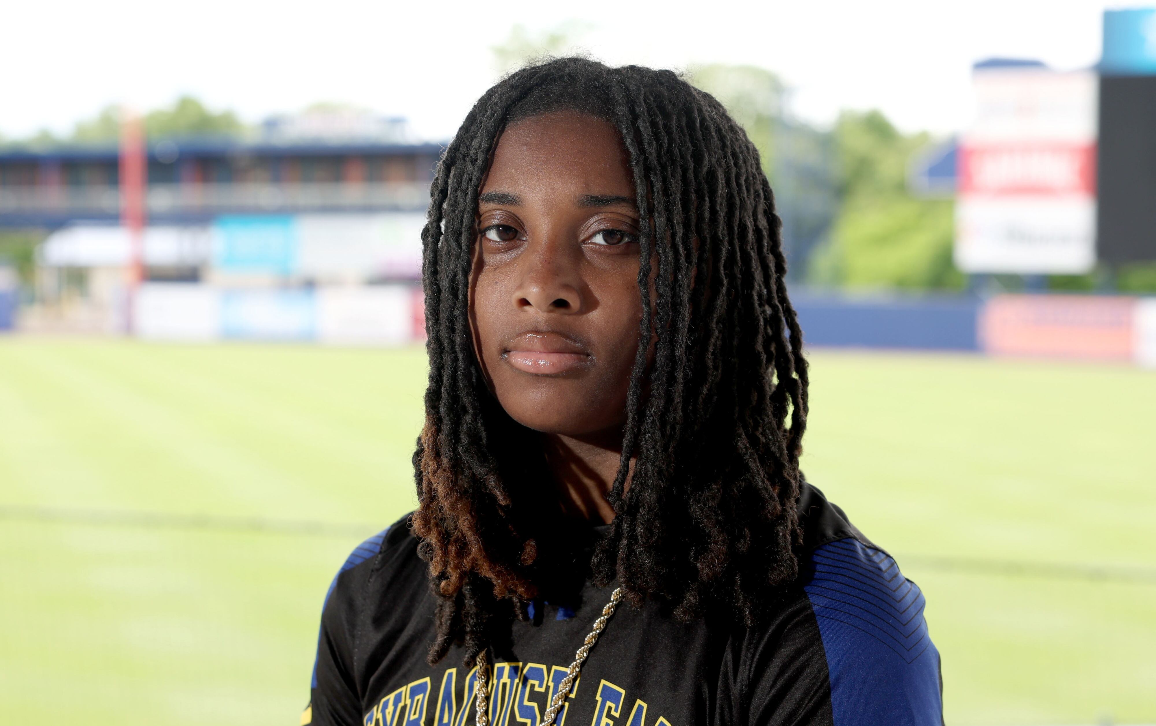 Syracuse East's Takai Baker has been named to syracuse.com's 2026 All-CNY flag football team.