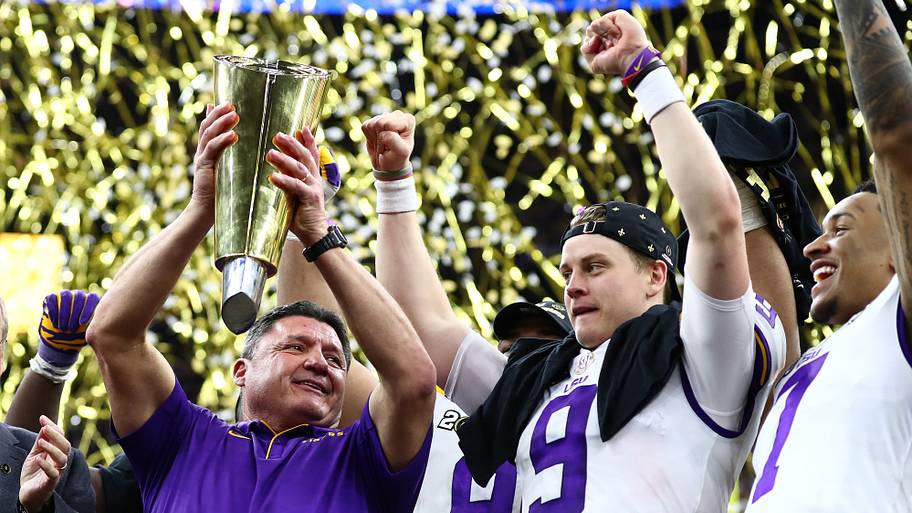 Ed Orgeron shares just how simple his job was during LSU's 2019 season