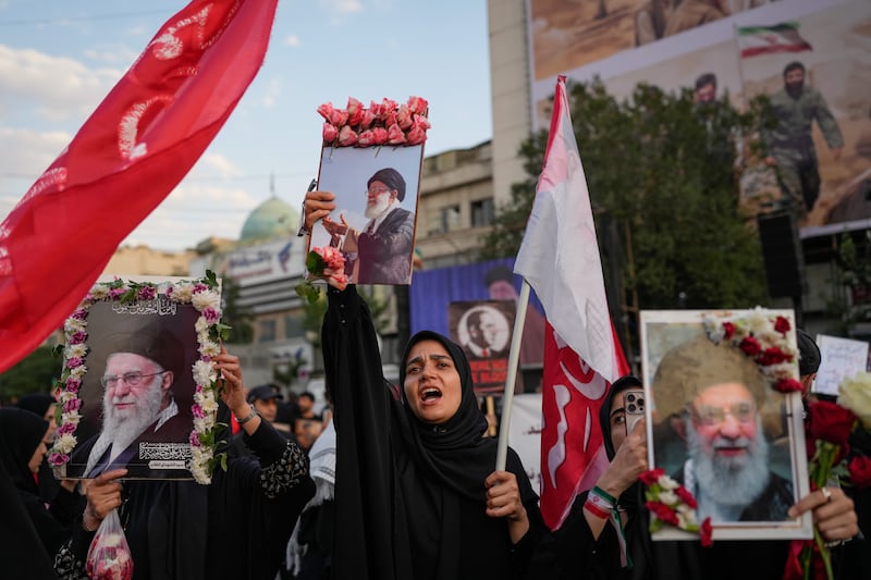 APTOPIX Iran Khamenei Funeral