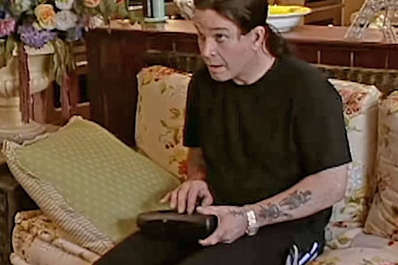 Ozzy struggled to work the complex remote
