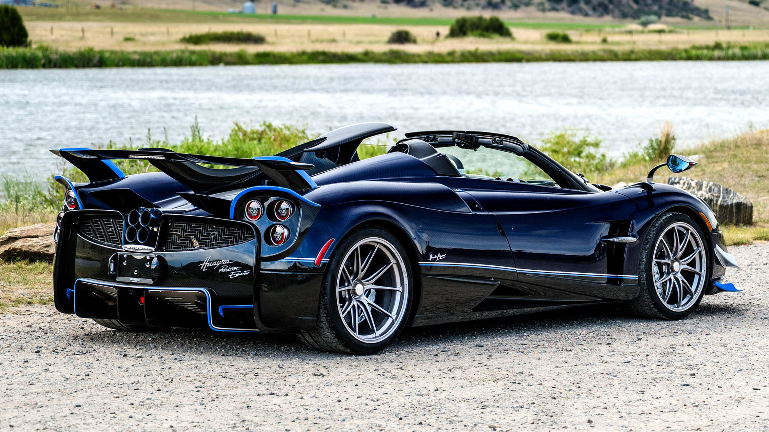 This is the world’s first Huayra Roadster with a third pedal