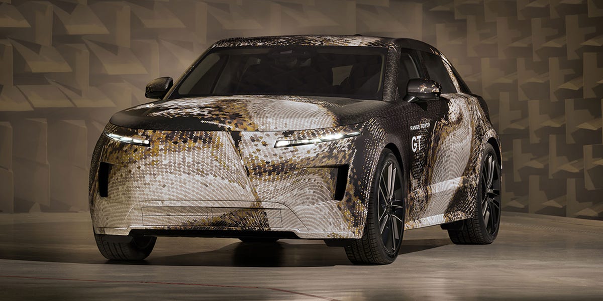 2028 Range Rover GT first look: A sleek, electrified grand tourer