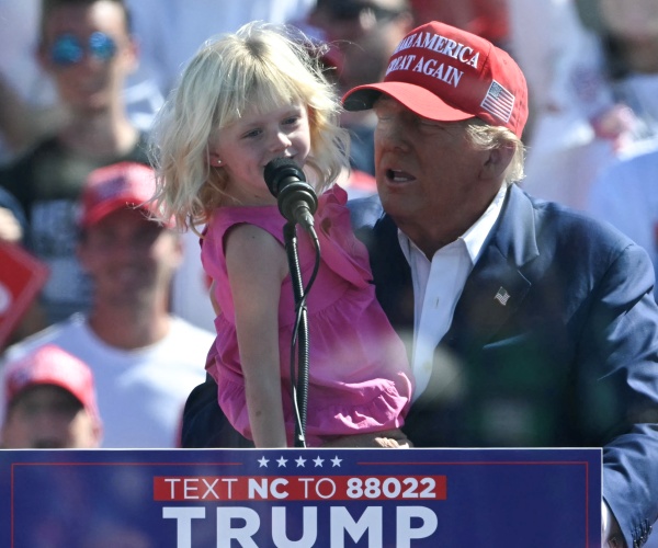 Trump rallies around 'Trump accounts' during Ga. speech