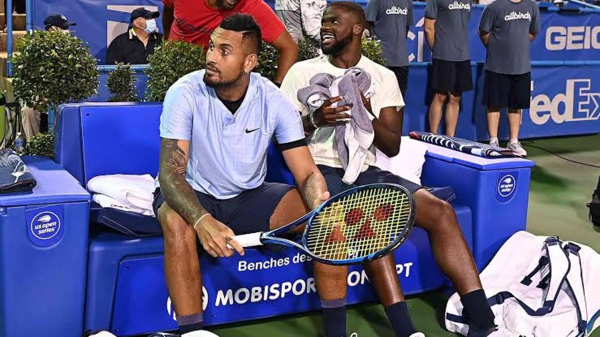 Nick Kyrgios teams up with Frances Tiafoe for Washington doubles