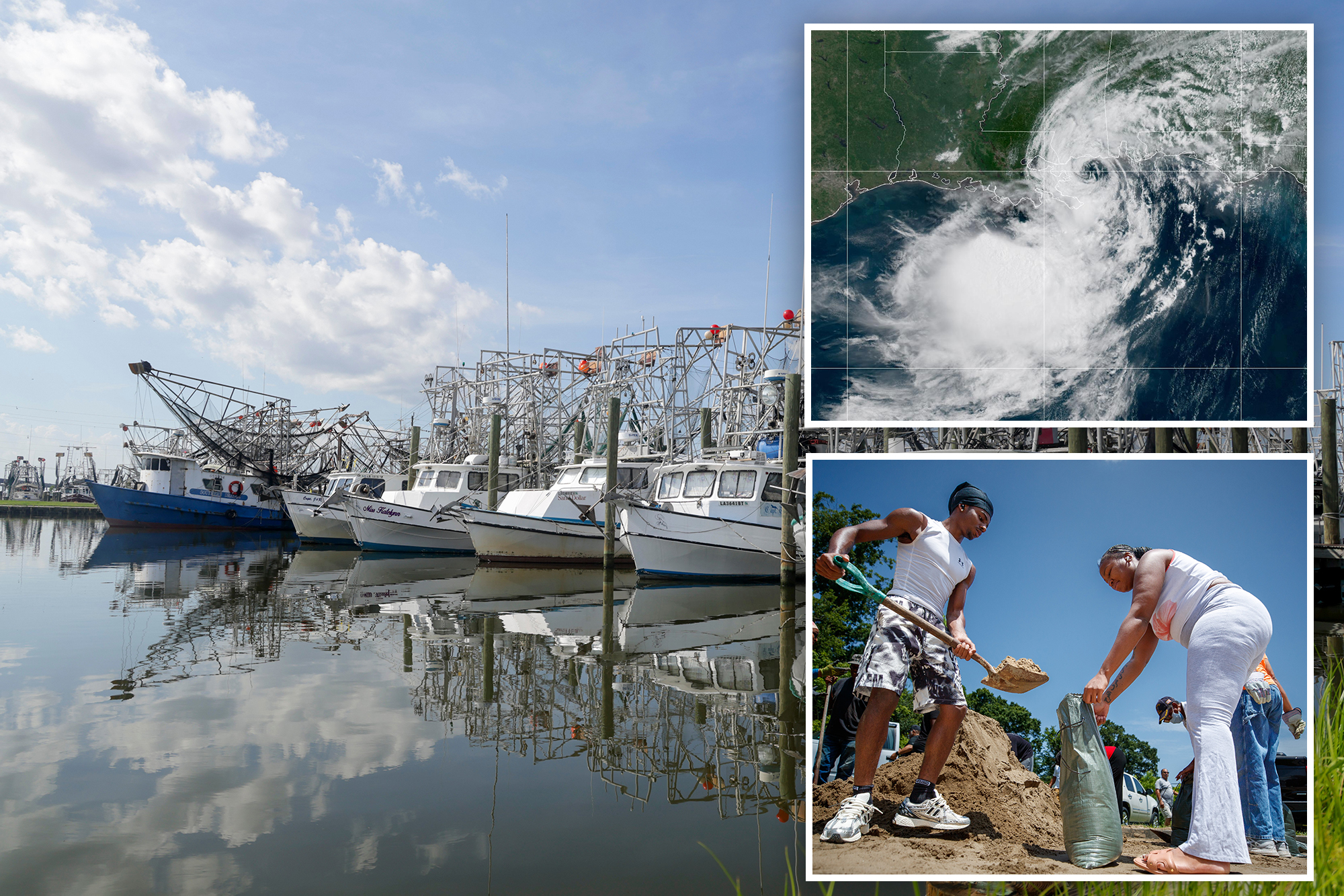 Tropical Storm Bertha makes landfall across Louisiana with threatening winds