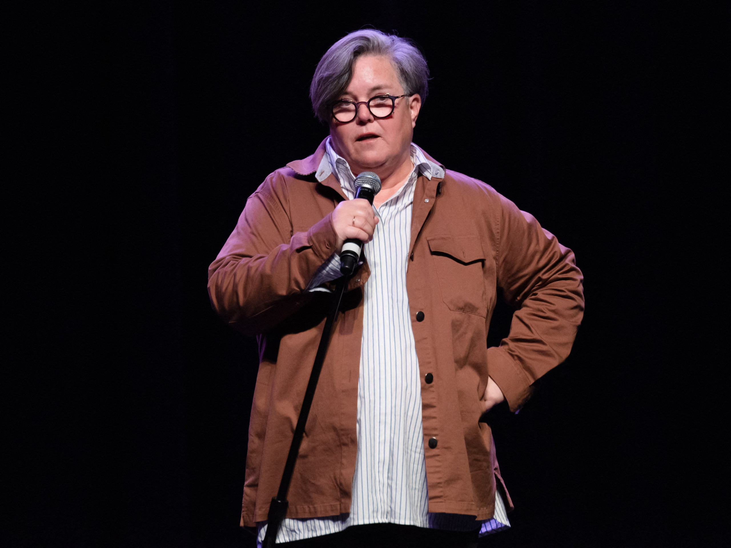 Rosie O’Donnell talks about being enemies with President Donald Trump