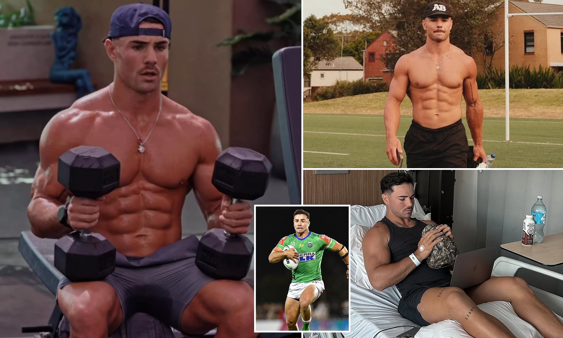 Insanely jacked former footy star shares his workout secrets - and reveals comeback plans
