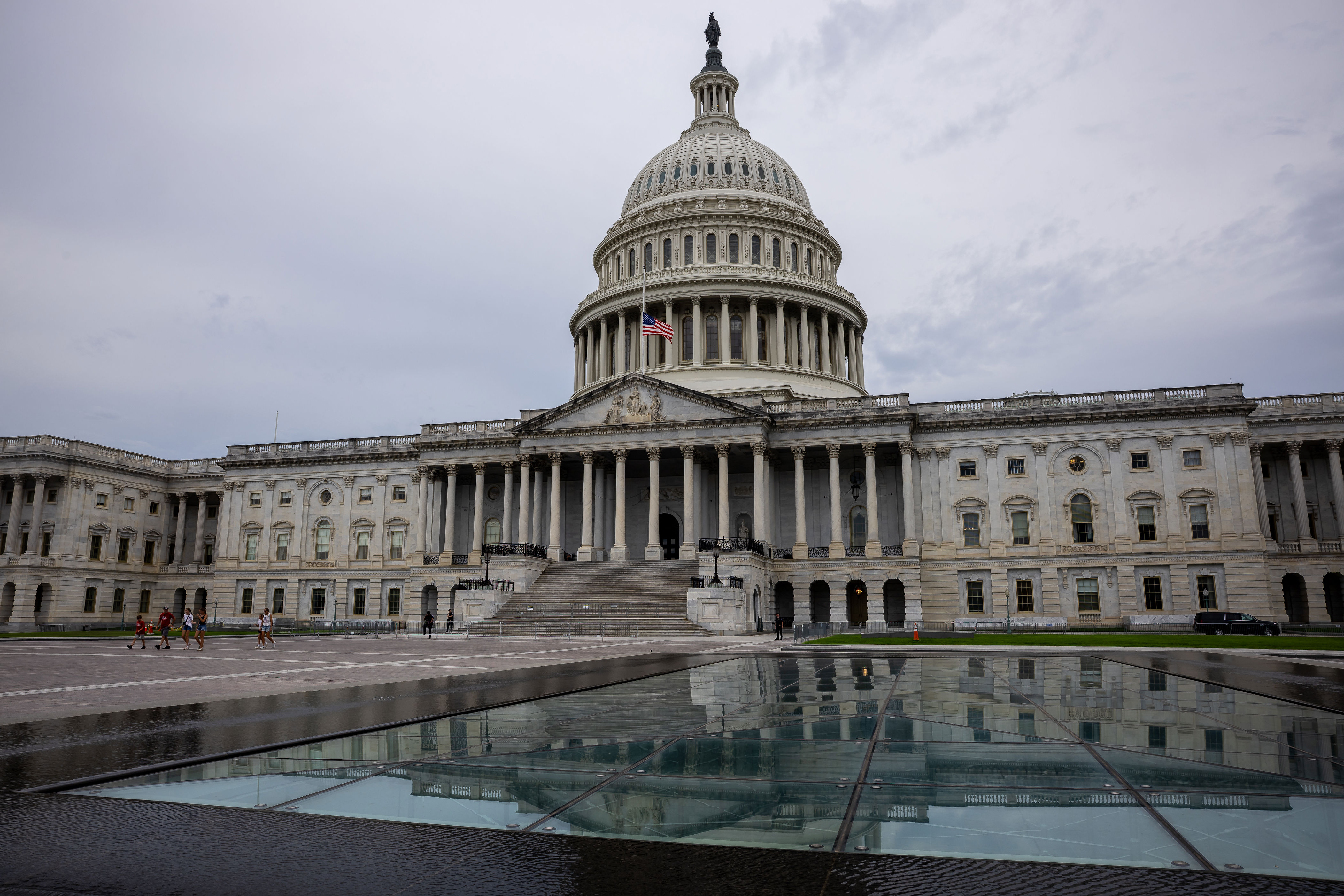 The U.S. Capitol building is seen in Washington, on July 21, 2026.