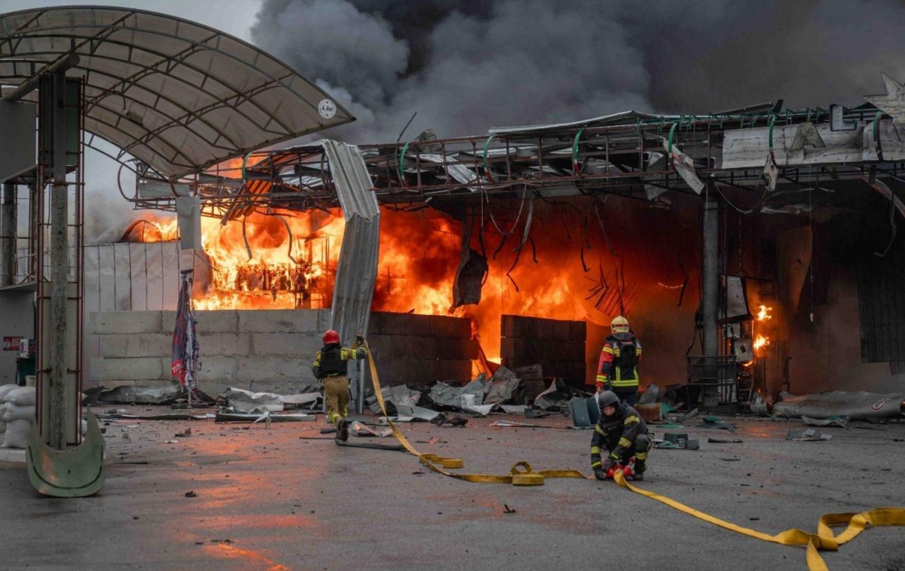 Ukraine's Sumy under attack: Russian drones hit gas stations, sparking fires