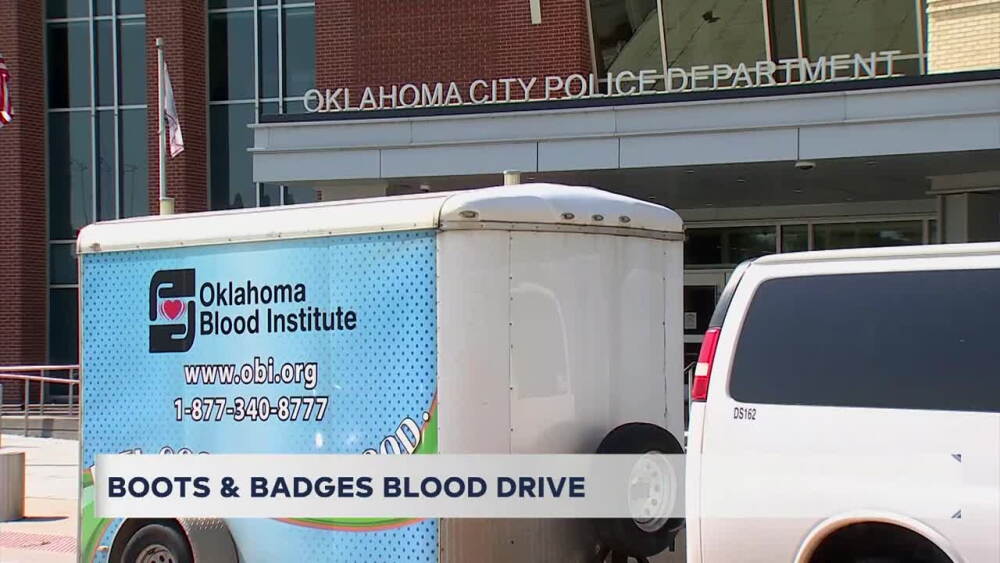 Boots and Badges blood drive returns to OKC, donors can help save lives