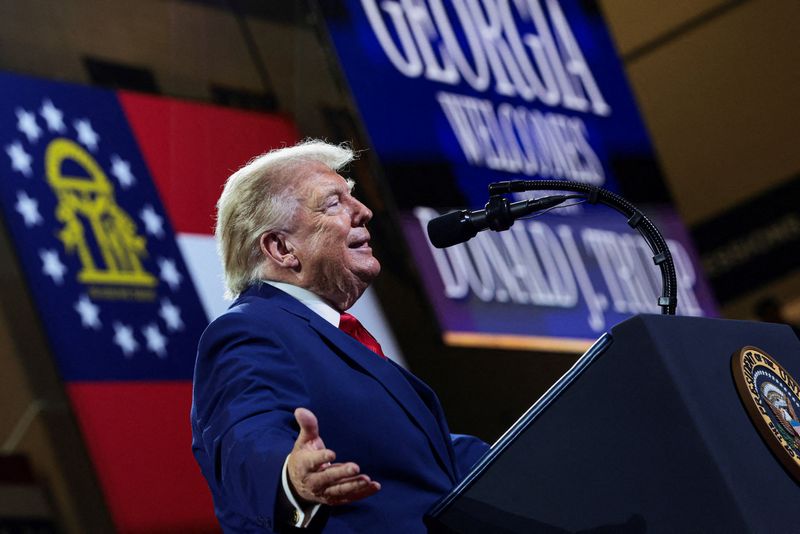 Trump returns to Georgia with election claims, worrying some Republicans