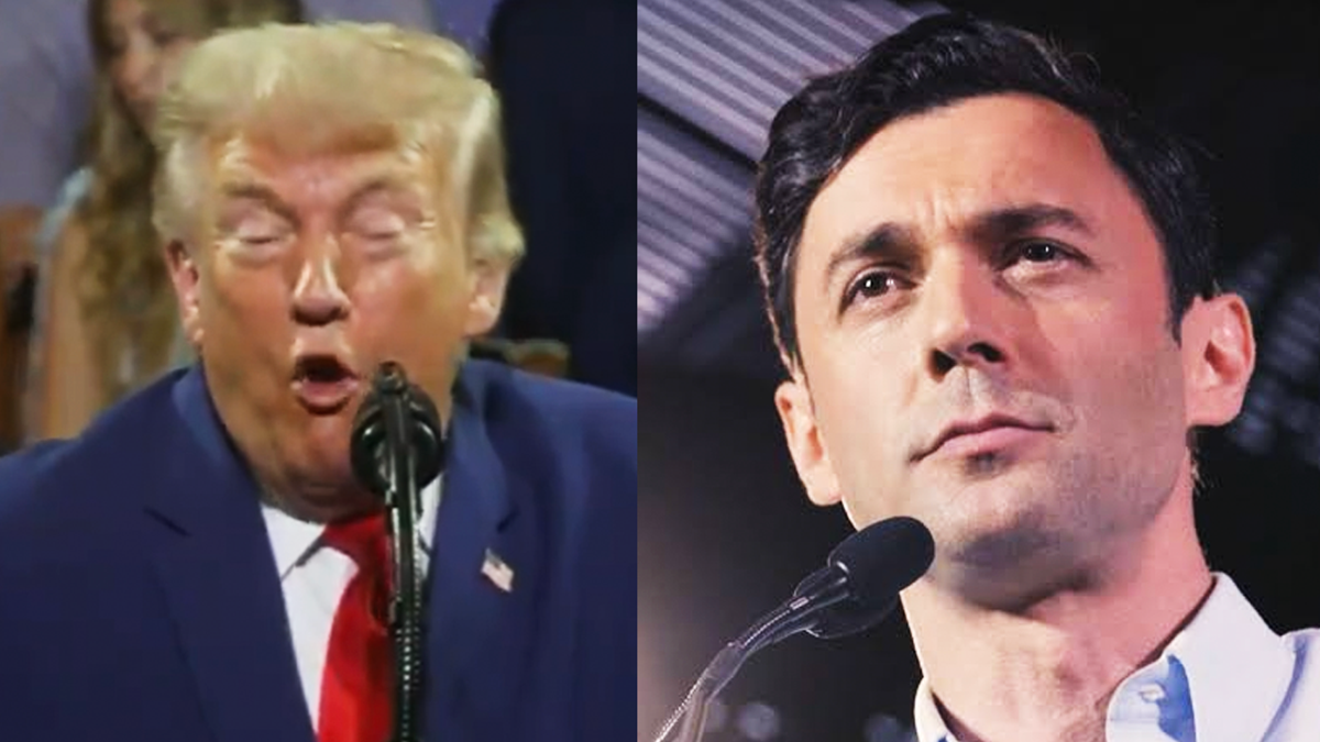 Trump's Latest Attempt to Mock Jon Ossoff Backfires Spectacularly
