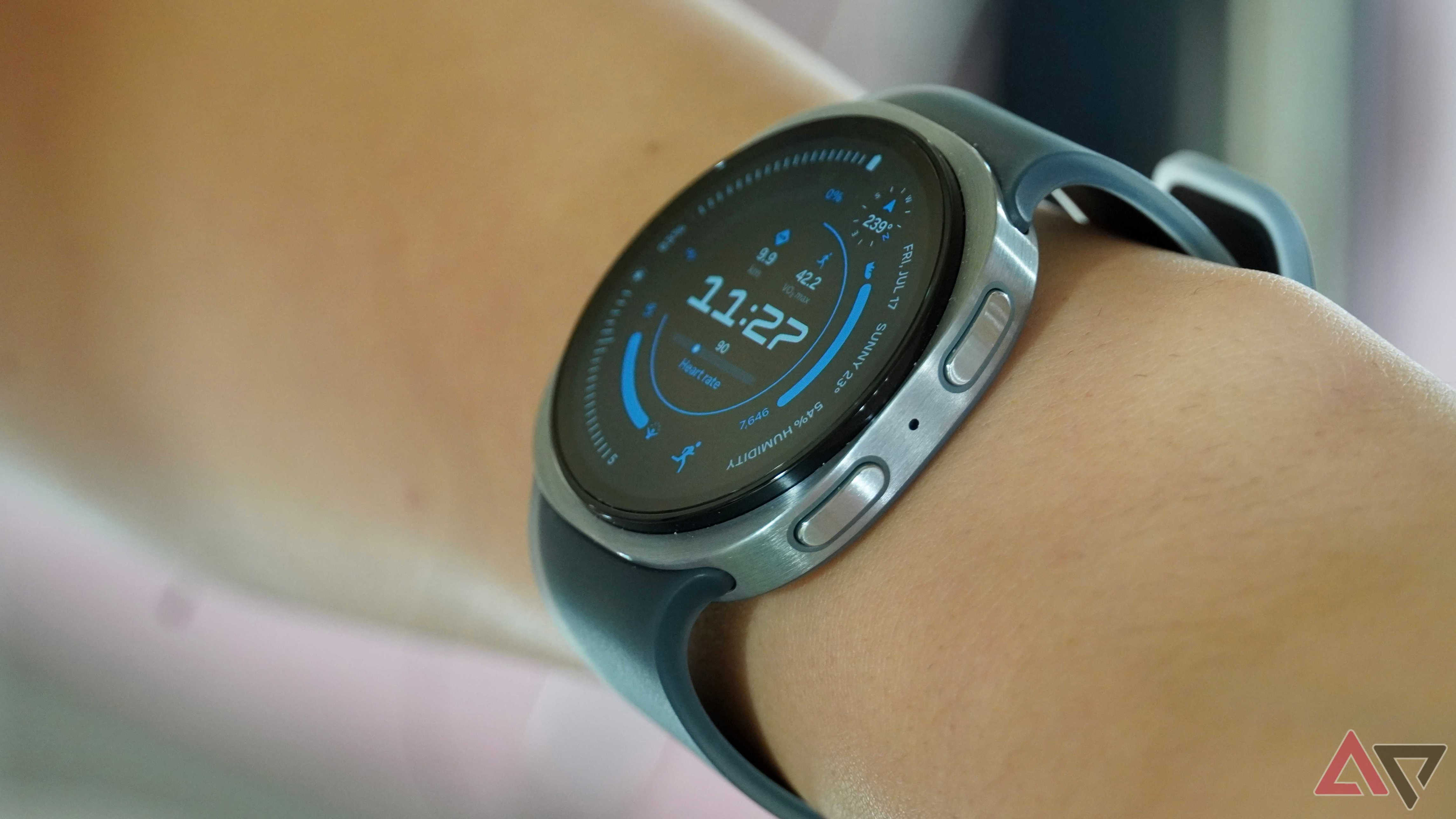 The Samsung Galaxy Watch 9's buttons