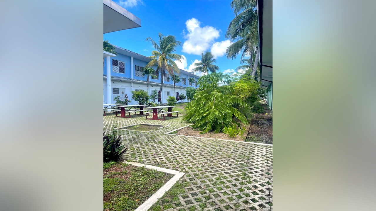Courtyard at The SEED School of Miami in North Miami-Dade