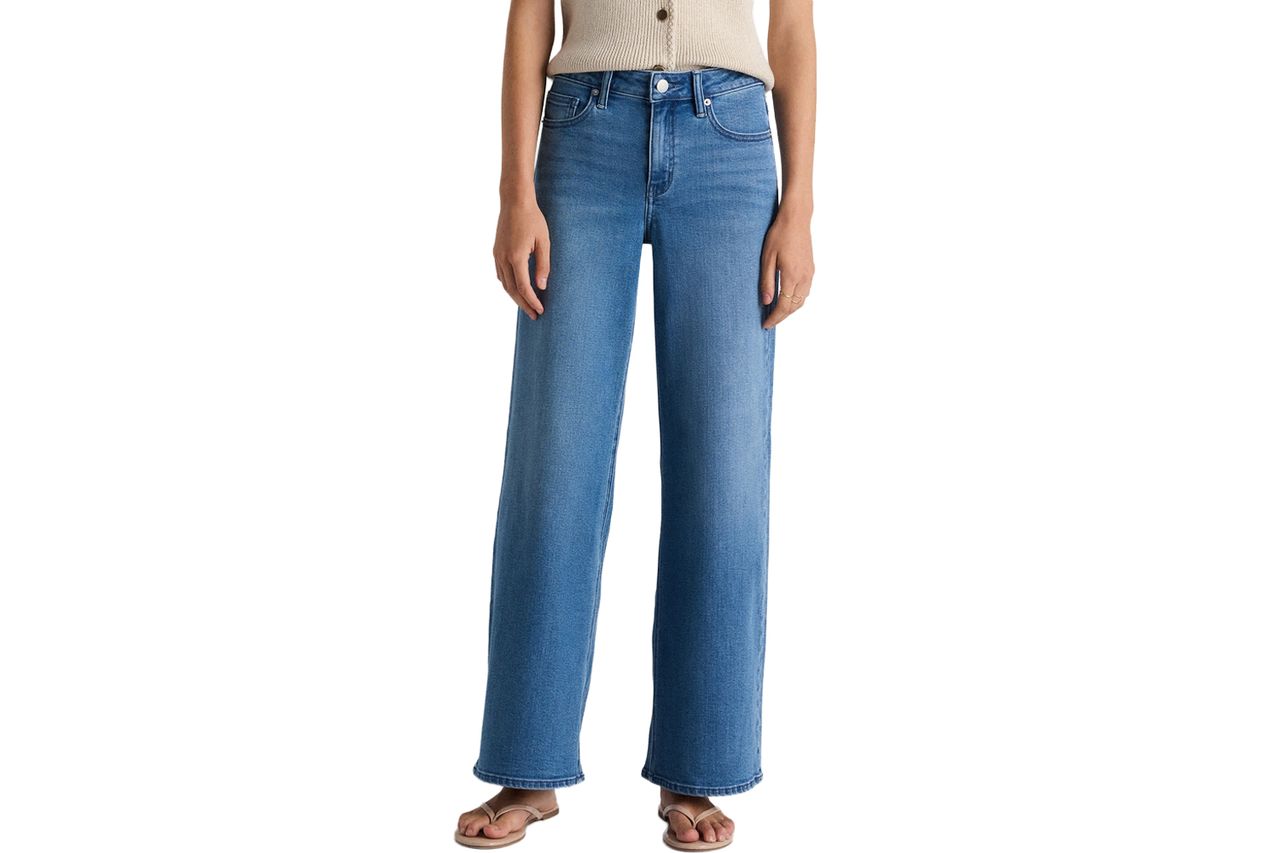 Luna Stretch Wide Leg Jeans