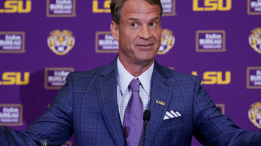 LSU new head coach Lane Kiffin