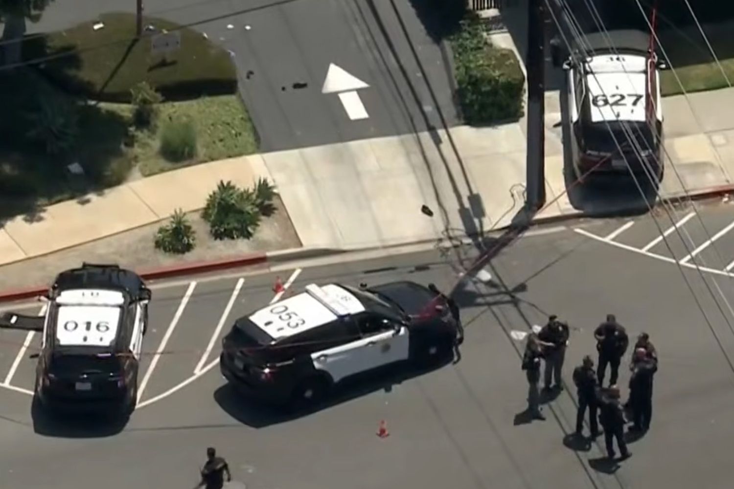 Shirtless machete-wielding man shot by officers after wild Calif. car chase
