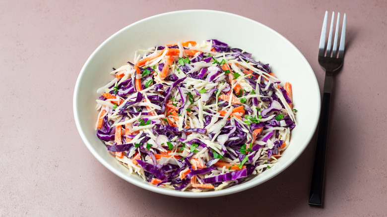 For a tangier coleslaw, add a splash of this powerhouse ingredient