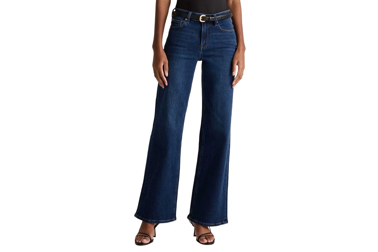 Quince Bella Stretch Wide Leg Jeans