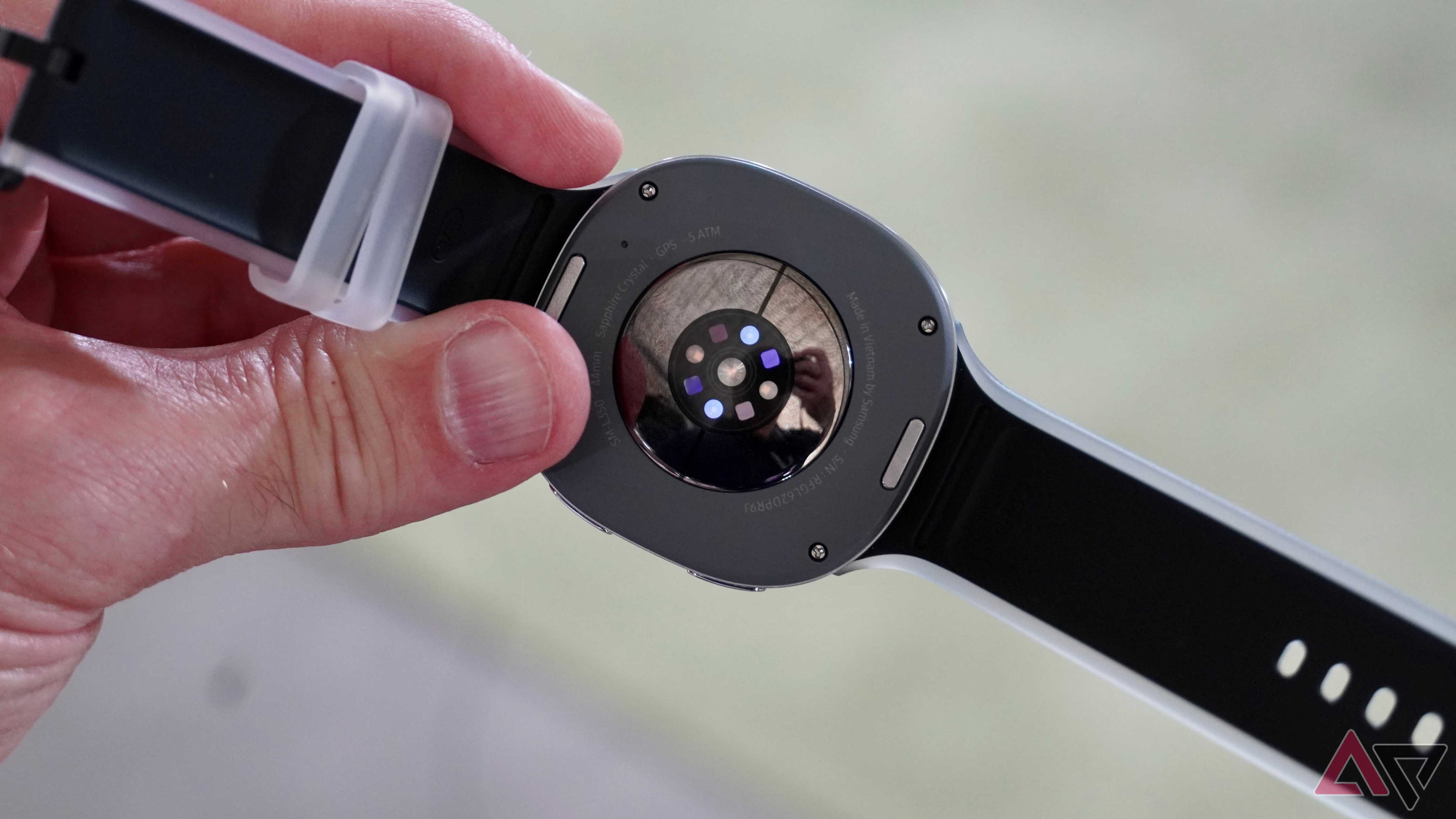 The back of the Samsung Galaxy Watch 9
