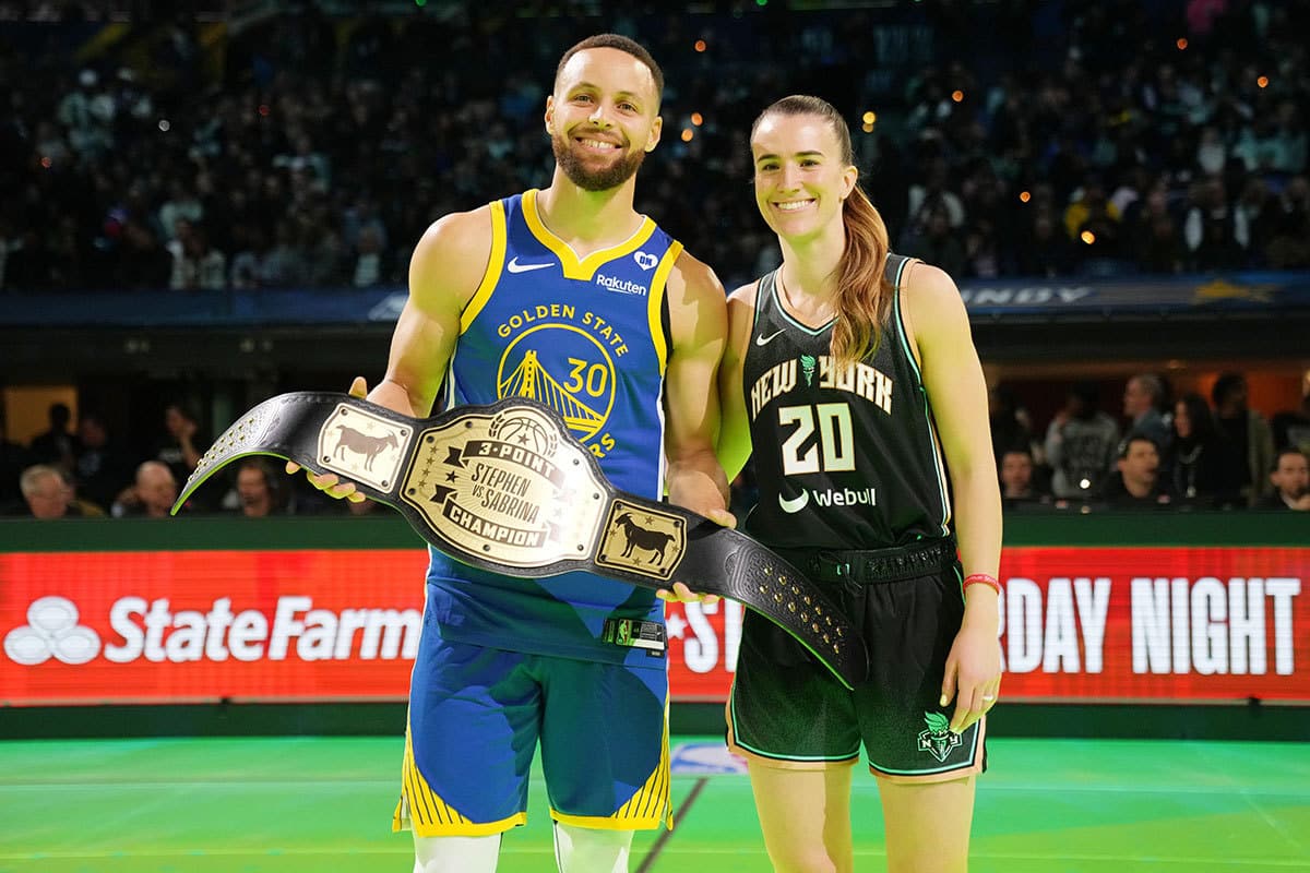 Liberty’s Sabrina Ionescu drops intriguing Stephen Curry rematch hint