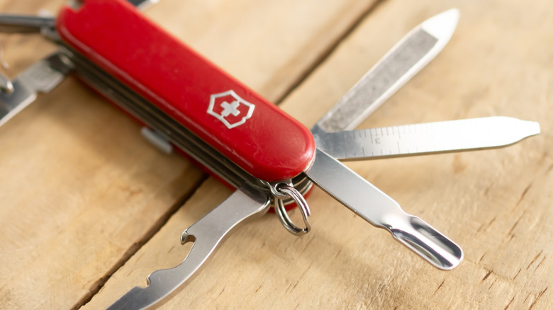 Can you use WD-40 on a Swiss Army knife?