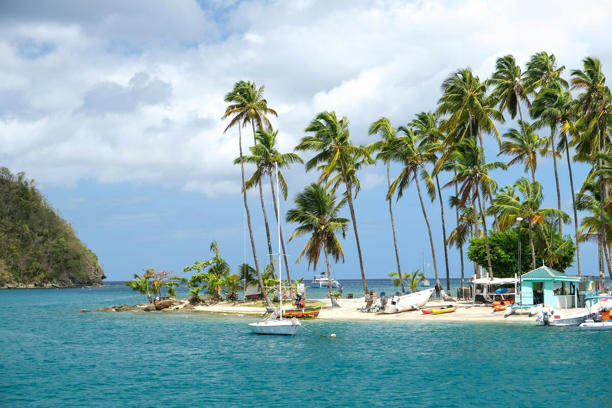 St. Lucia đứng đầu danh sách. Ảnh: Reuters