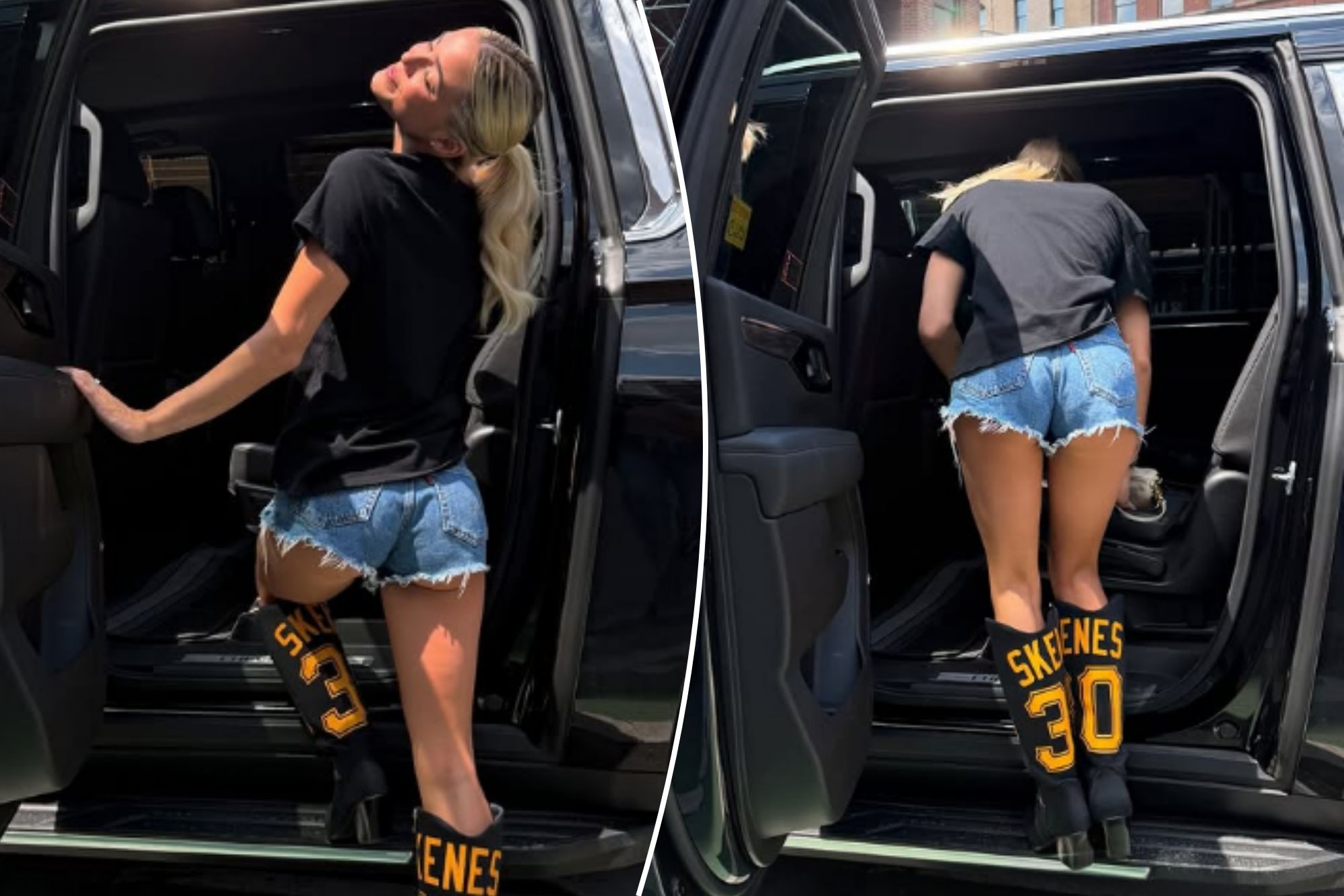 Livvy Dunne rocks custom Paul Skenes-themed boots for Pirates-Yankees game in New York