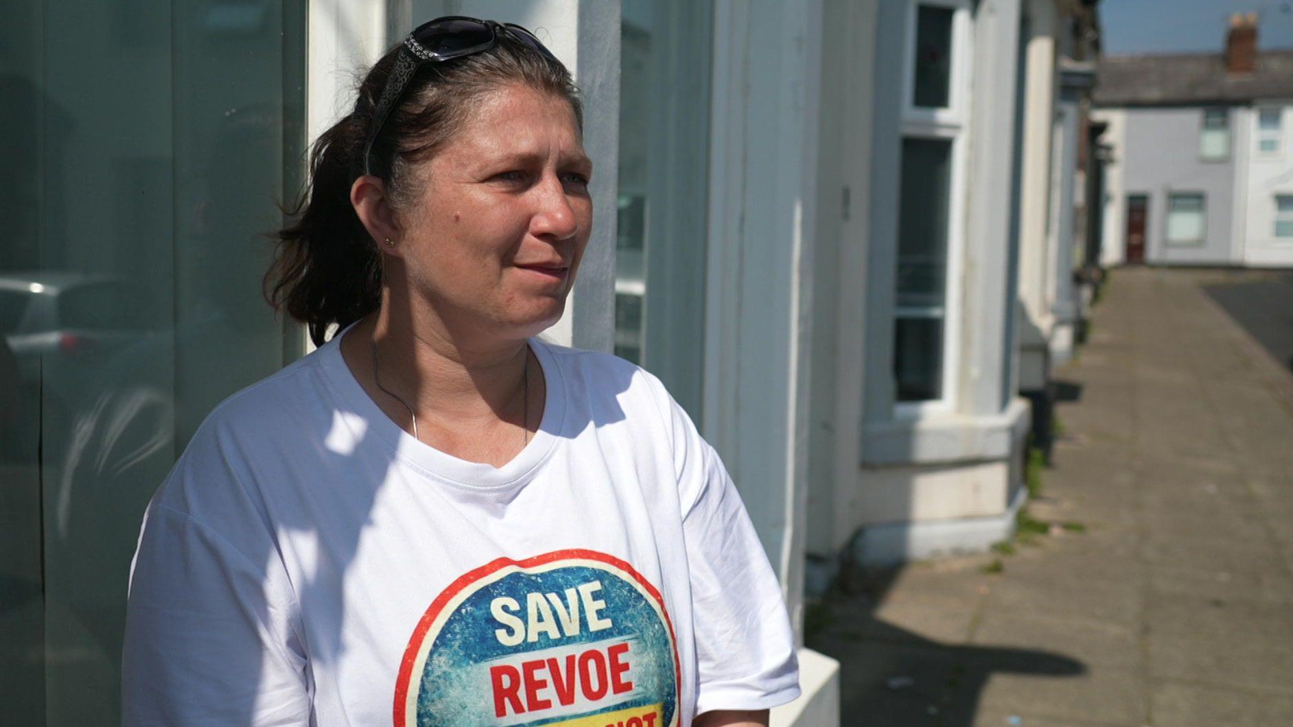 Anna Penfold Sadler is one of hundreds of residents set to lose their homes