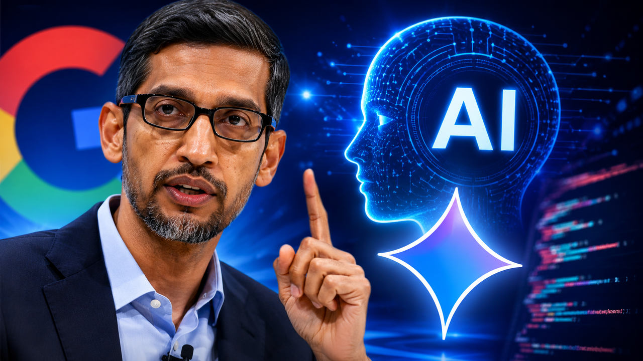 Amid new Gemini Pro model delay, Sundar Pichai admits agentic coding ...