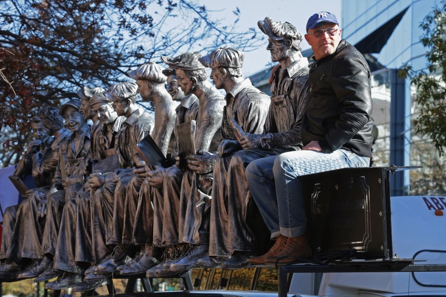 Sculptor $100K in debt after Charlie Kirk statue fails to find buyer