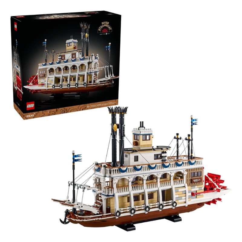 Go rollin' on the river with 15% off this LEGO Ideas River Steamboat set