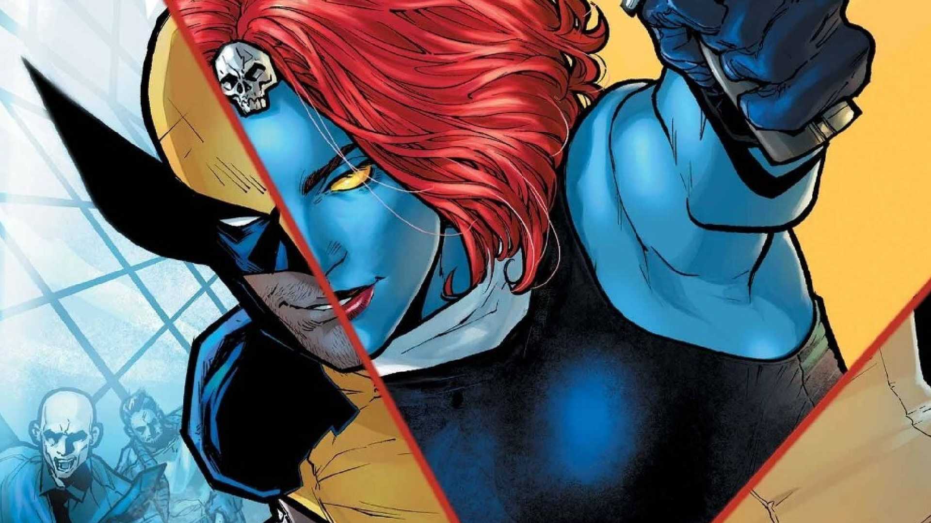 x-men mystique and wolverine art