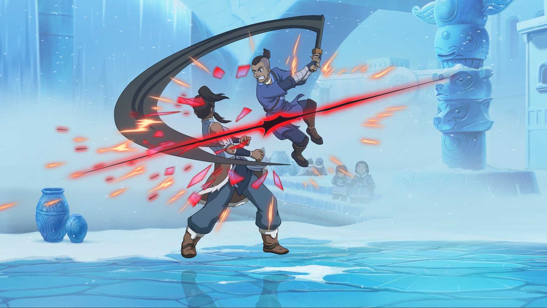 Avatar Legends The Fighting Game - Korra and Sokka