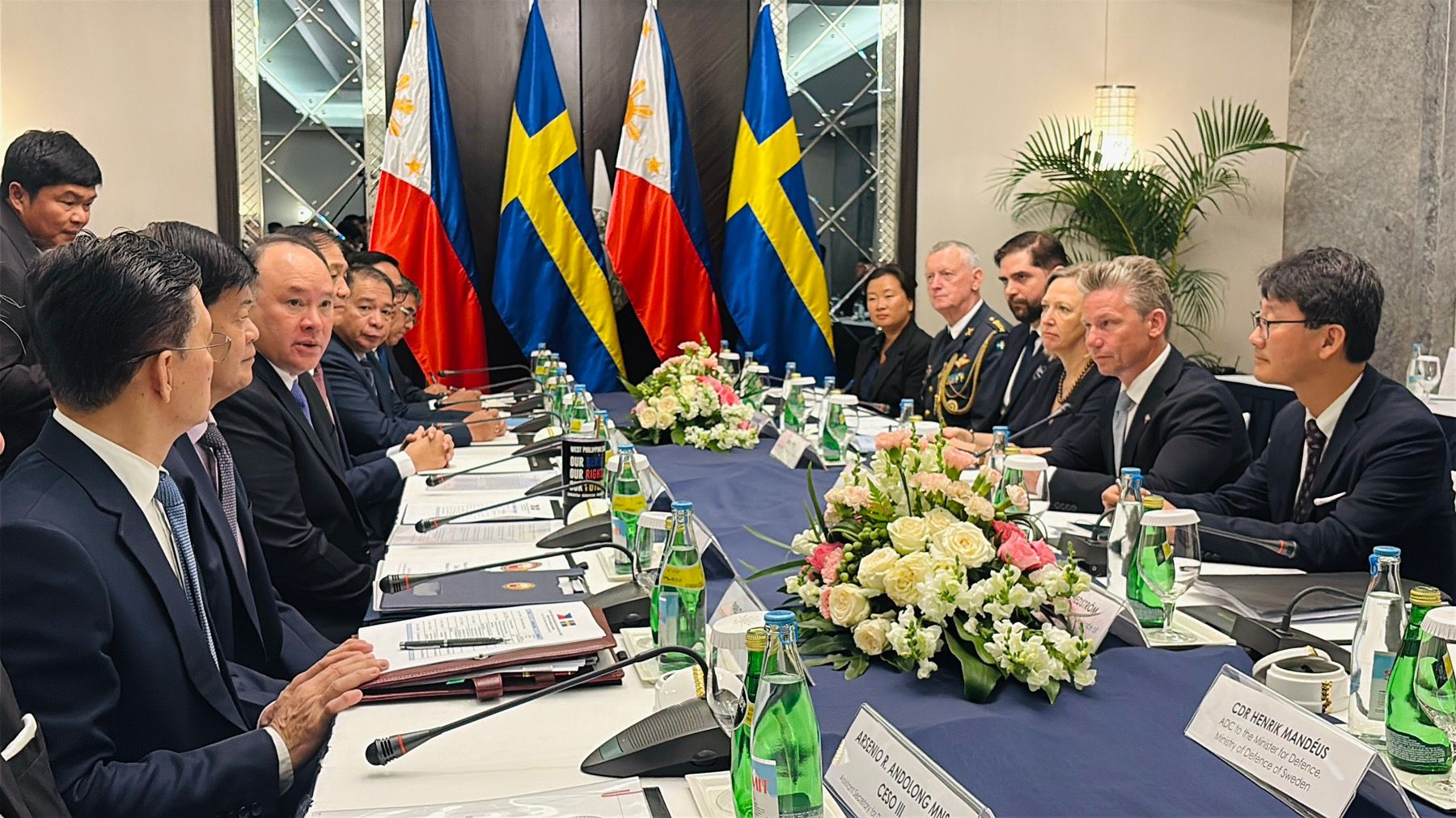PH Sweden To Discuss Defense Cooperation Gripen Fighter Jet Among 